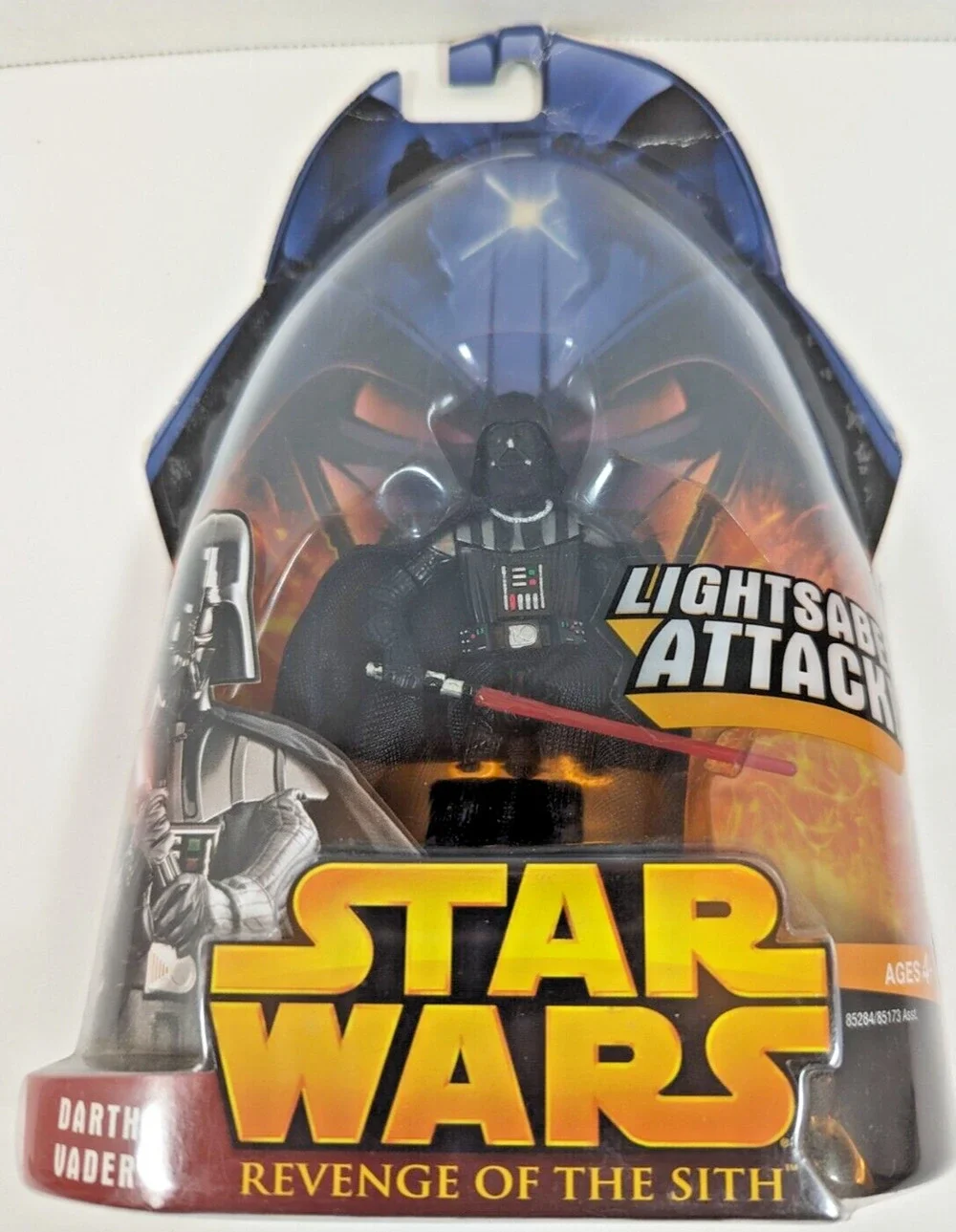 Hasbro Star Wars E3 Revenge Of The Sith Darth Vader Lightsaber Attack Action NIB